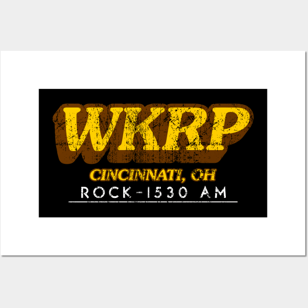 Vintage Wkrp Radio Wall Art by Triggers Syndicate